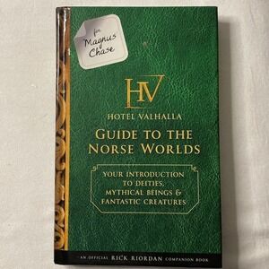 Hotel Valhalla Guide to the Norse Worlds Rick Riordan For Magnus Chase Hardcover